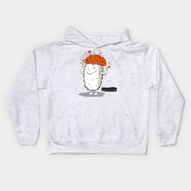 Bathing Sushi Kids Hoodie by Youth Power